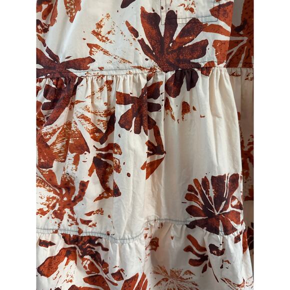 Marie Oliver Kara Aloha Poplin Mini Dress Multicolor Size Medium - Picture 9 of 11